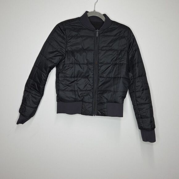 lululemon athletica Reversible Bomber Jacket Los Angeles Womens Size 4 Zip Up - Picture 7 of 11